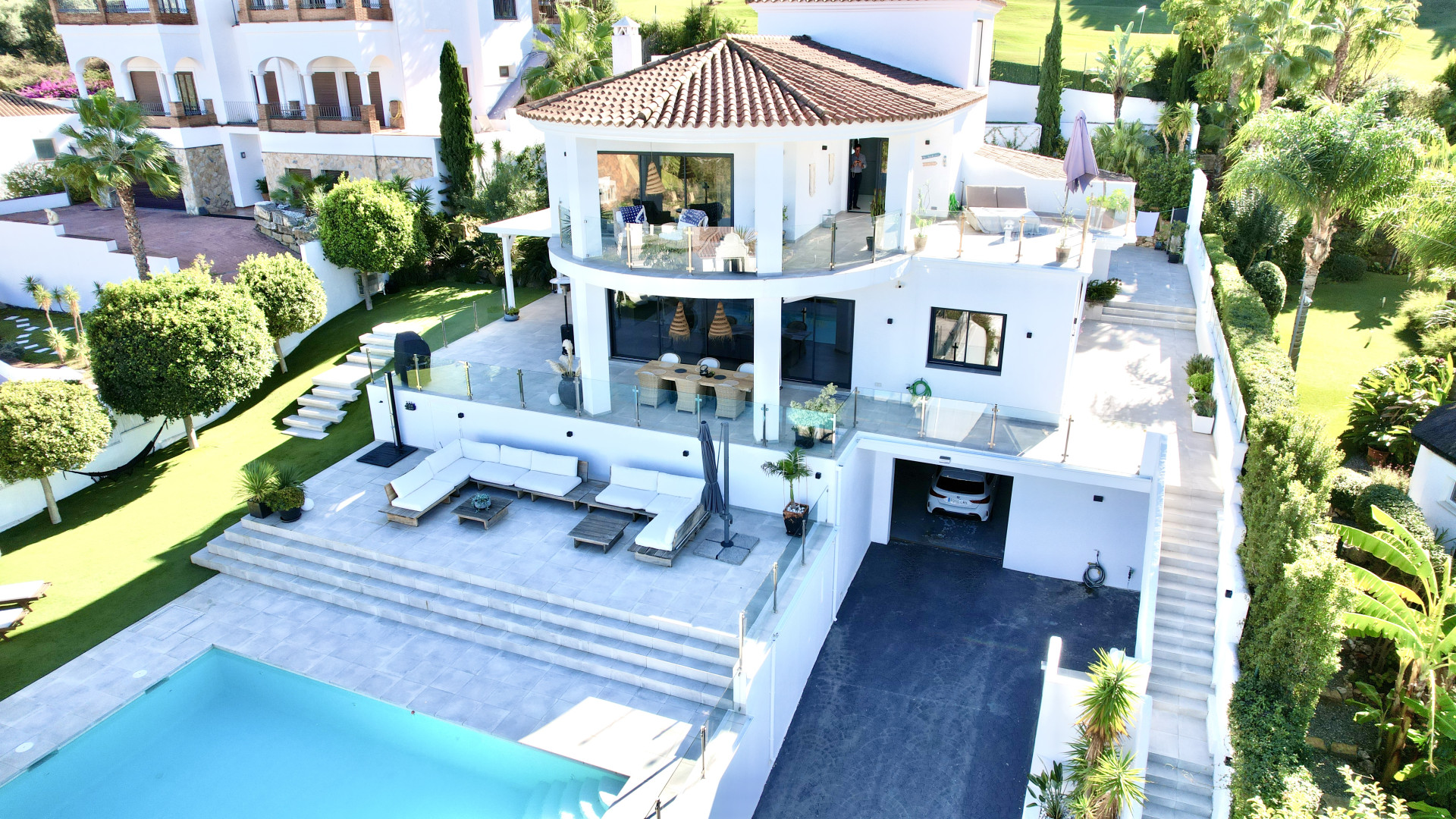 Exclusieve villa met golflevensstijl en panoramisch uitzicht in La Cala Golf