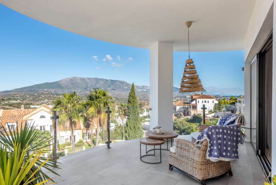 Exclusieve villa met golflevensstijl en panoramisch uitzicht in La Cala Golf