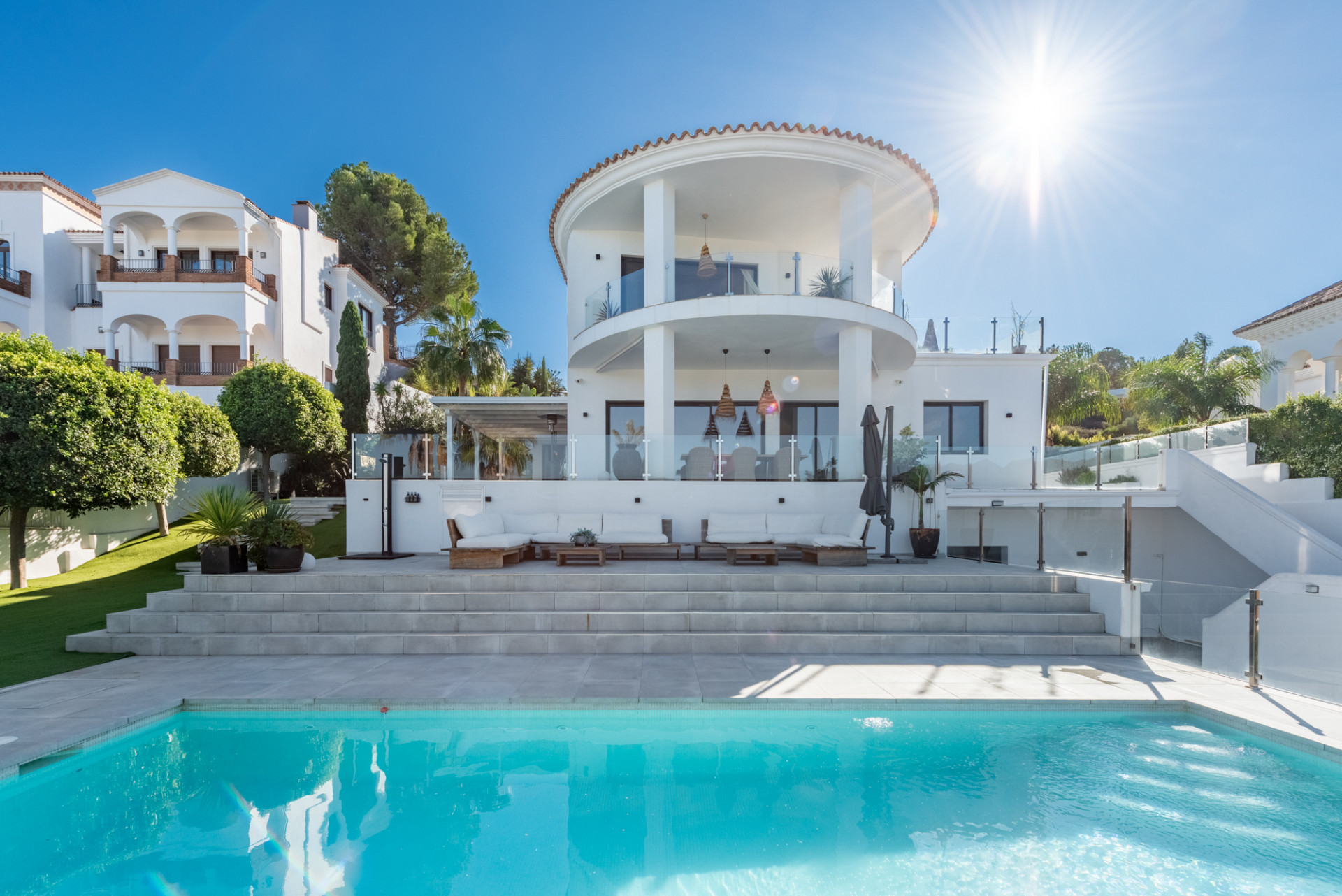 Exclusieve villa met golflevensstijl en panoramisch uitzicht in La Cala Golf