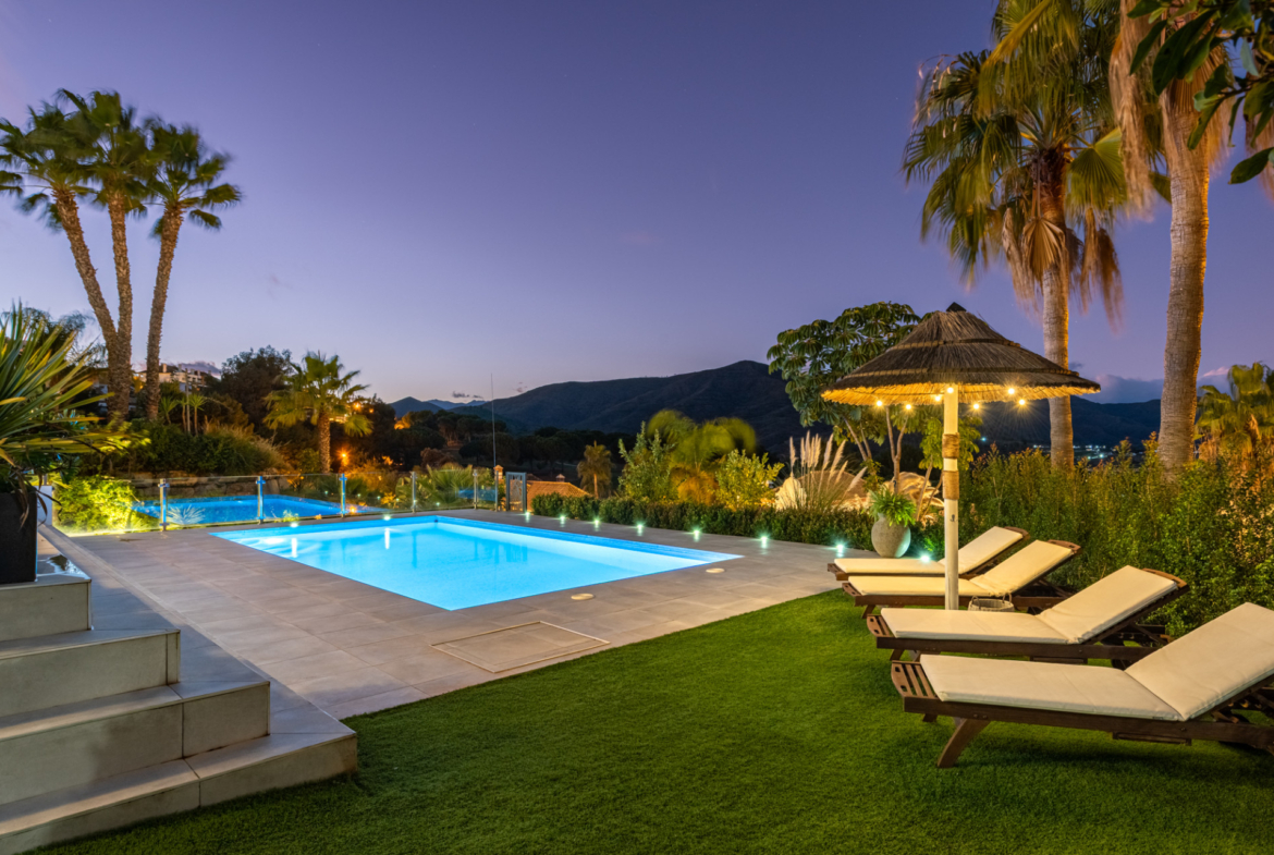 Exclusieve villa met golflevensstijl en panoramisch uitzicht in La Cala Golf