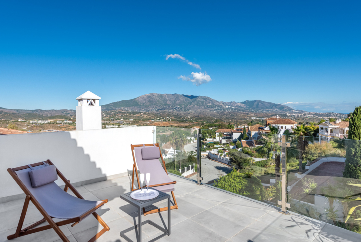 Exclusieve villa met golflevensstijl en panoramisch uitzicht in La Cala Golf